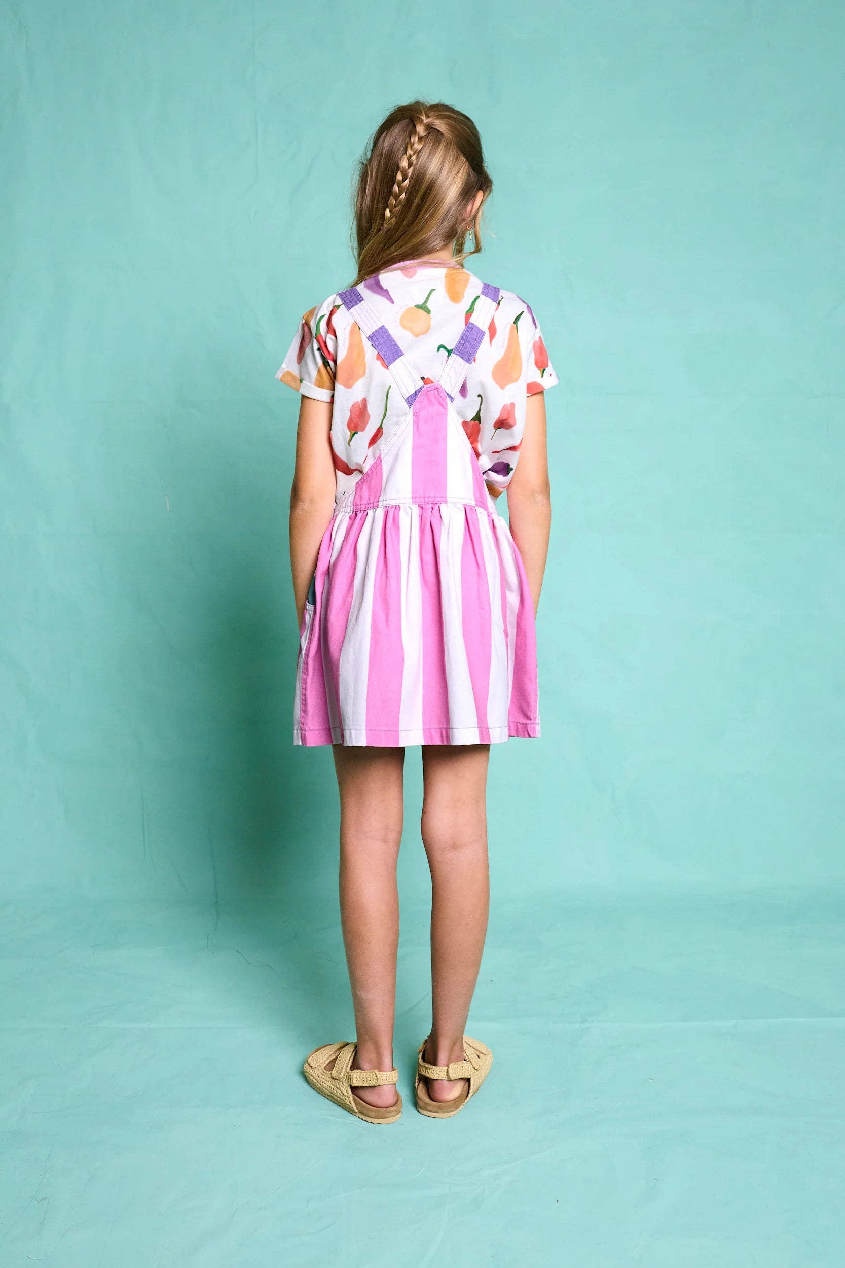 LATZKLEID AMORE | gestreift