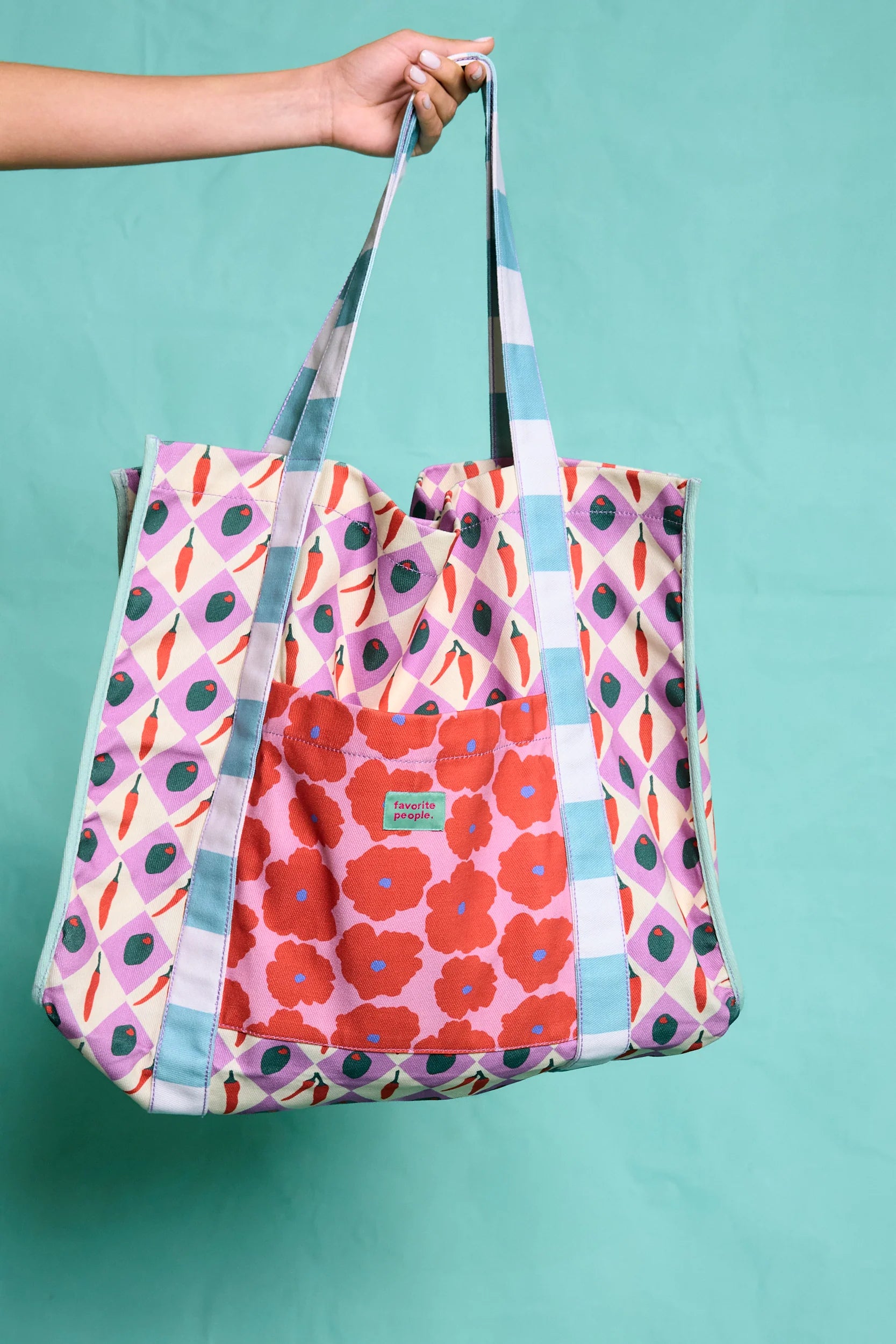 TOTE BAG | FORMAGGIO | gemustert