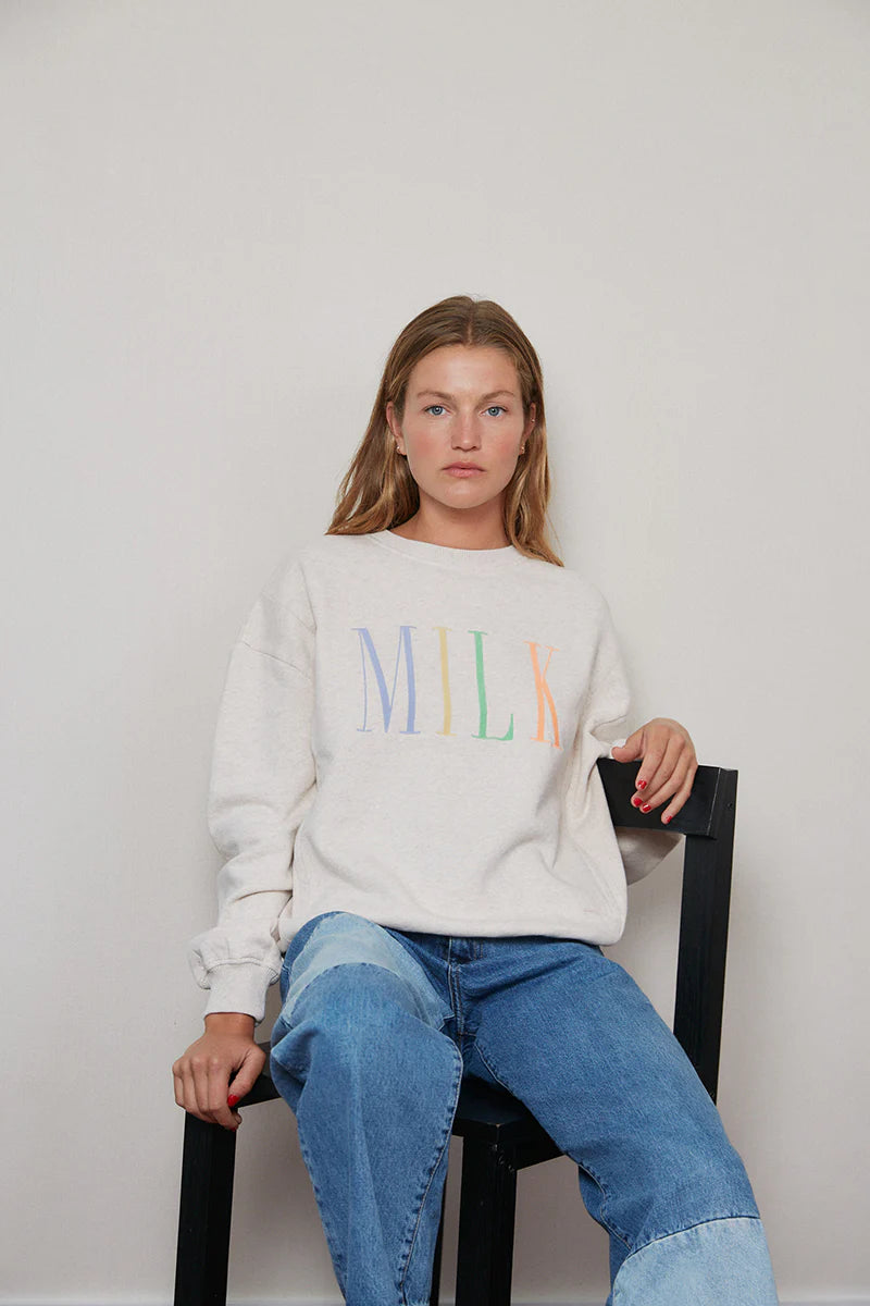 STILL-SWEATSHIRT | MILK