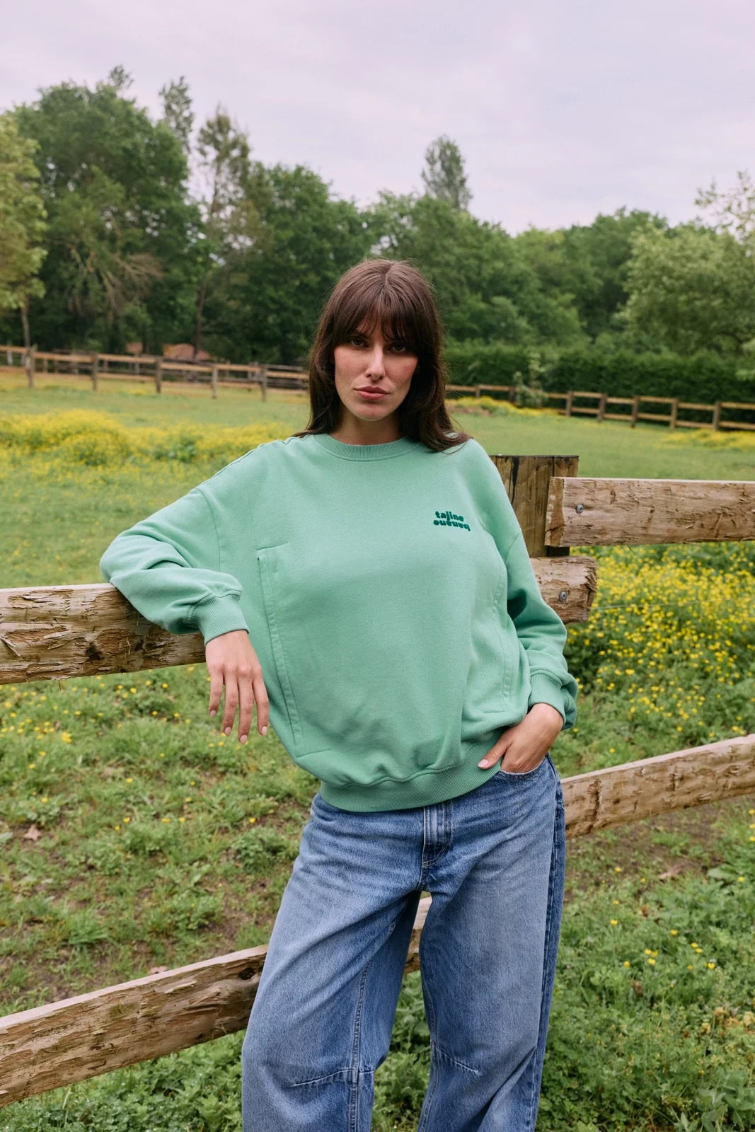 STILL-SWEATSHIRT | vintage mint