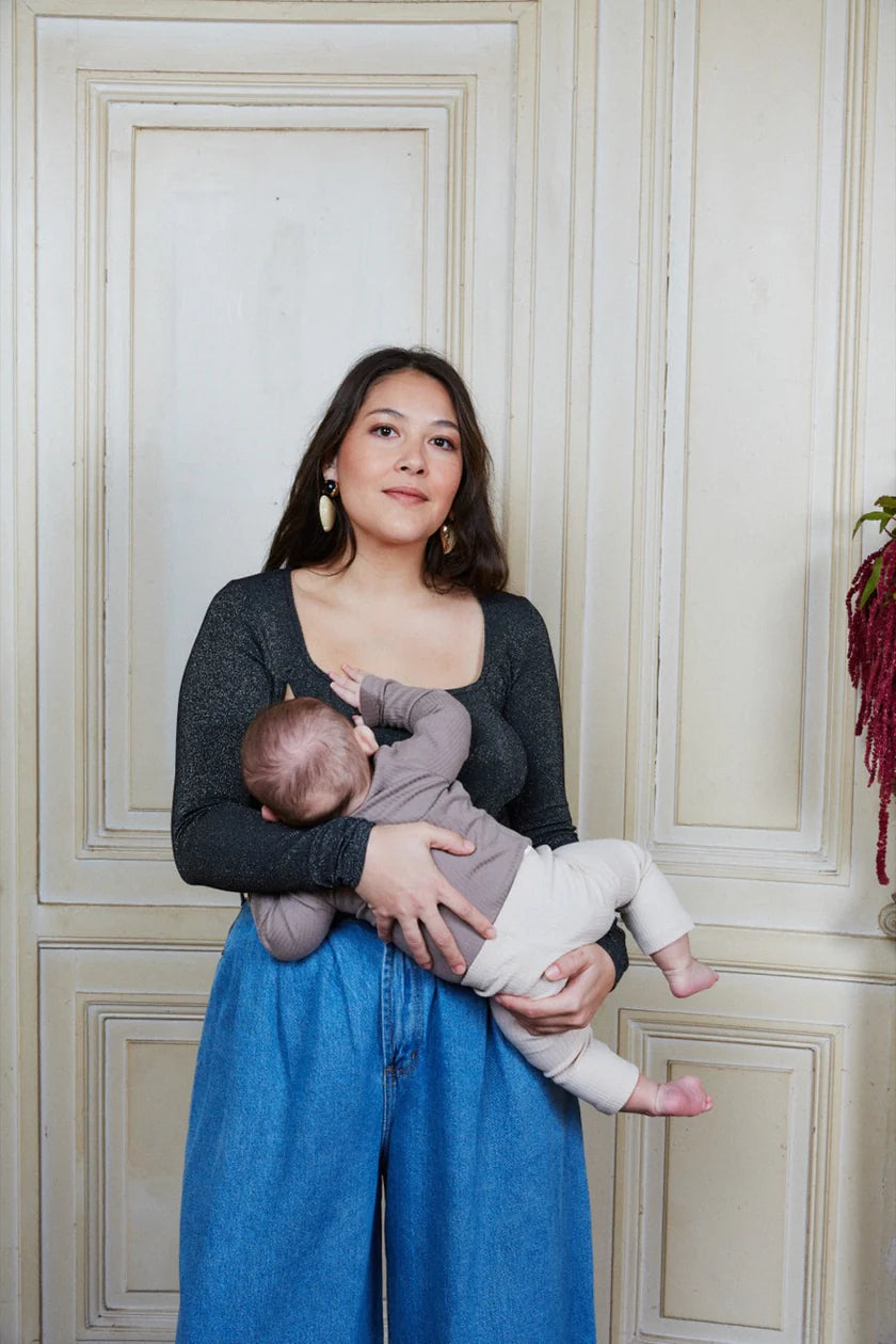 GLITZERSHIRT ZUM STILLEN