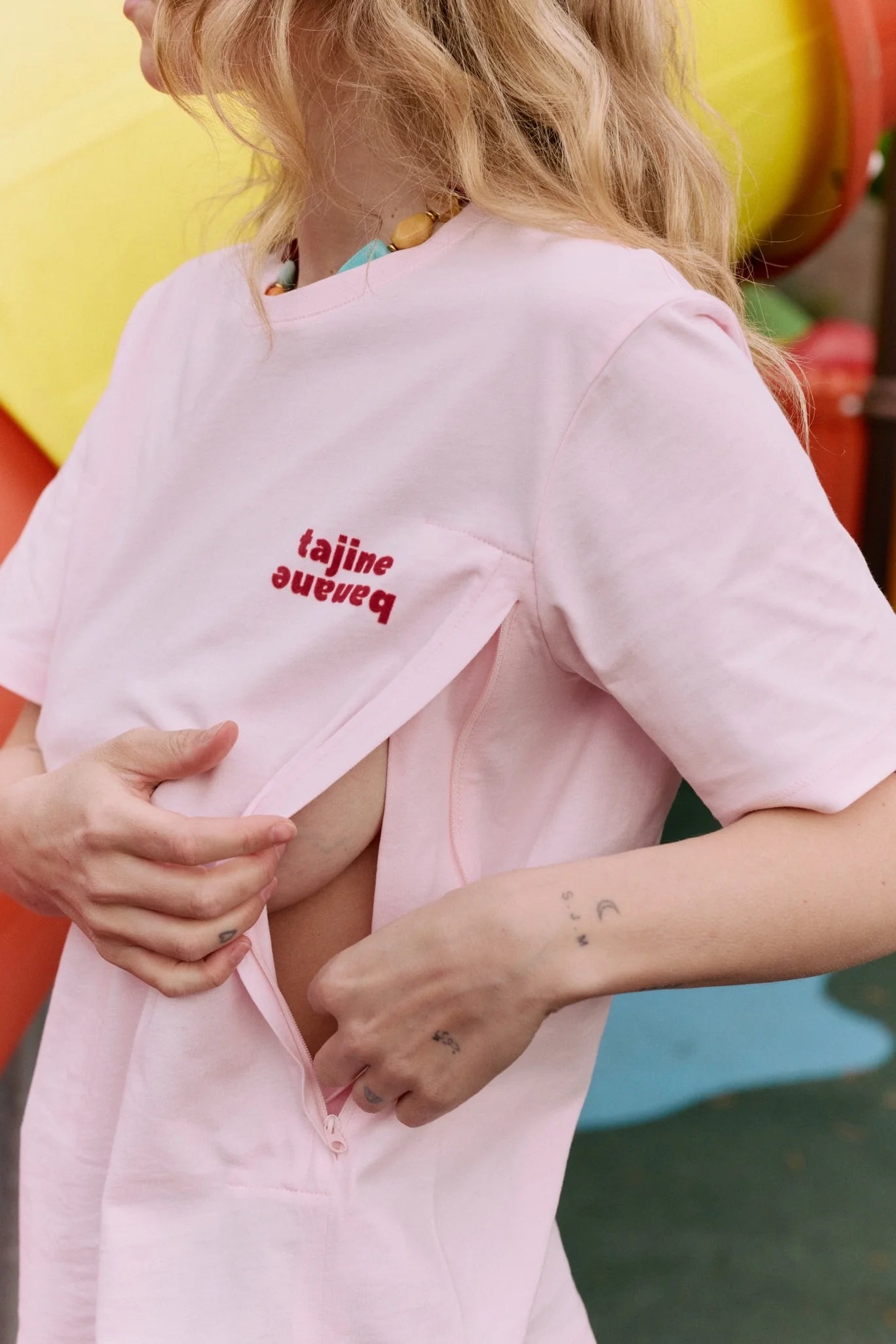 STILL-T-SHIRT | La P'allaite | rose