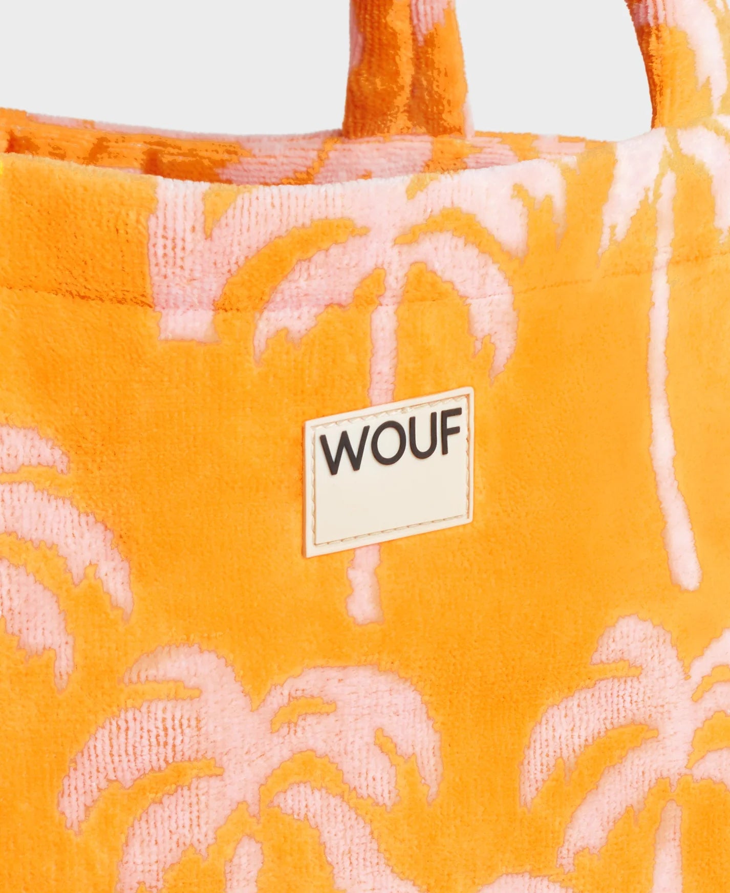 TOTE BAG | TERRY | orange palms