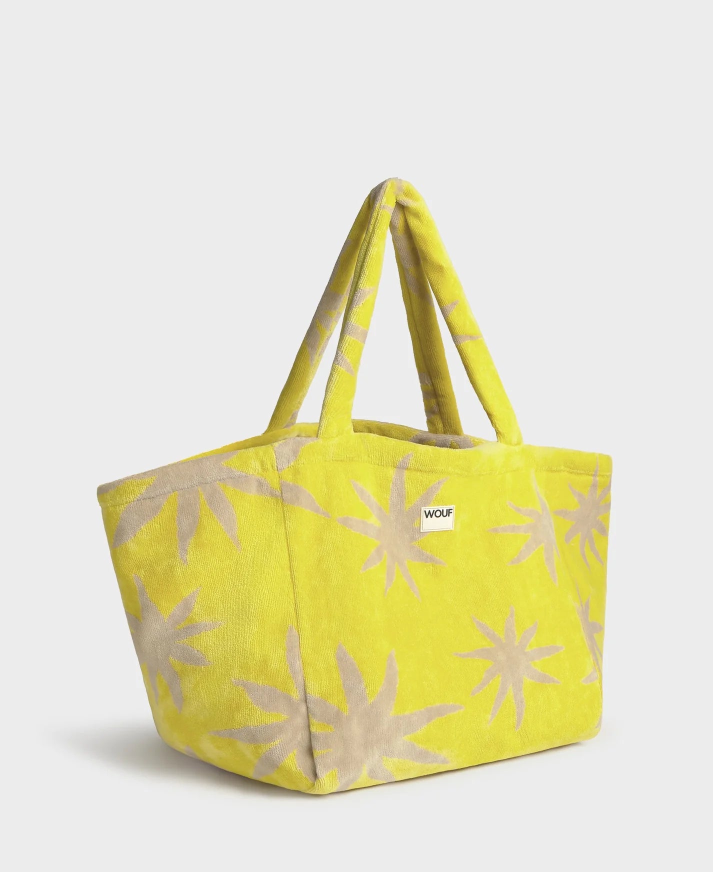 TOTE BAG | TERRY | yellow stars