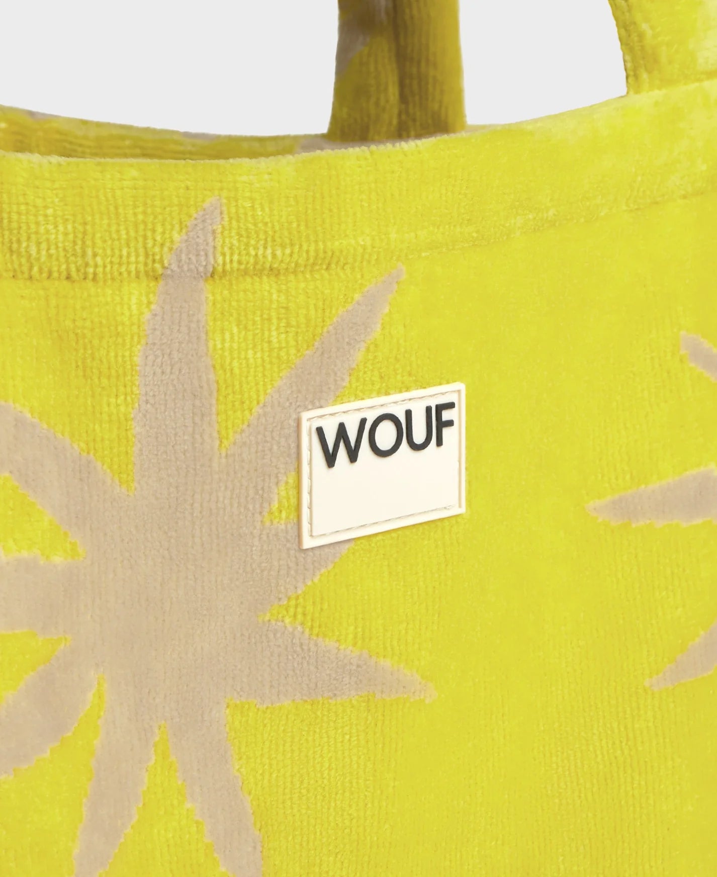 TOTE BAG | TERRY | yellow stars