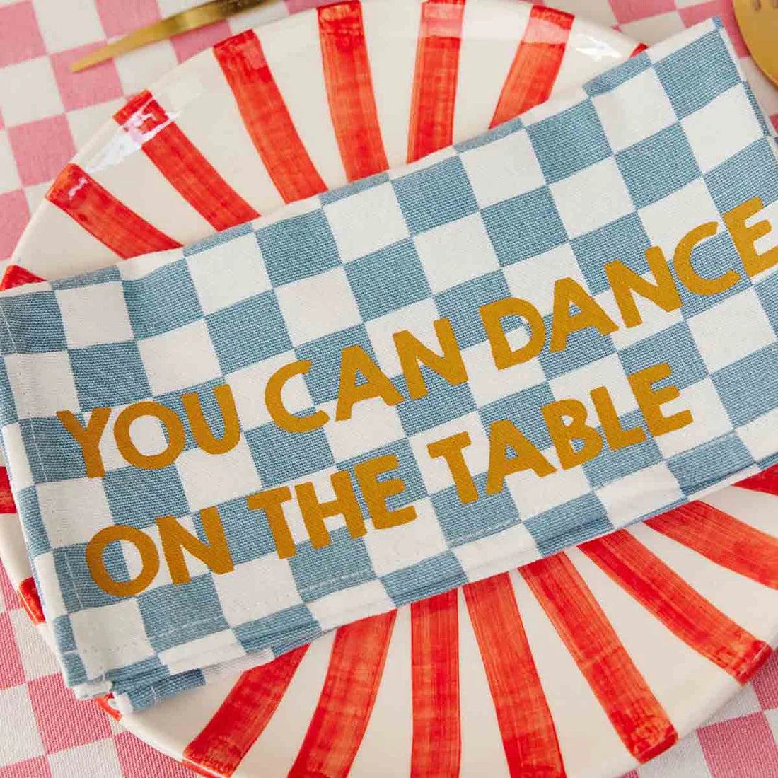 STOFFSERVIETTE | You Can Dance On The Table