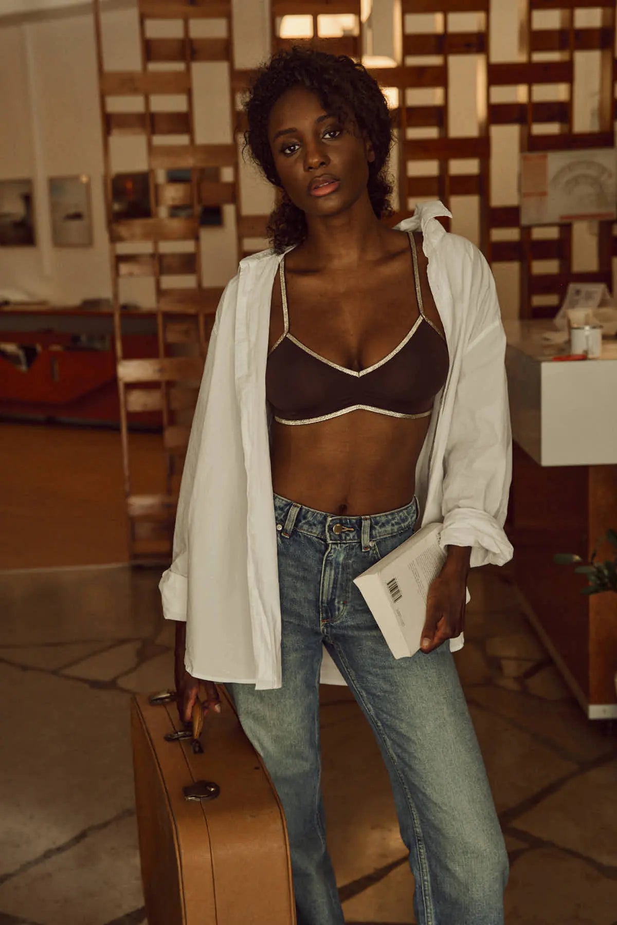 STILLFREUNDLICHES BRALETTE | GEORGIA | chocolate