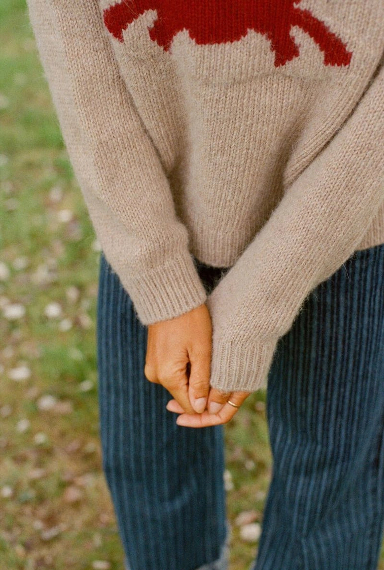 PULLOVER MIT KREBS | MAIWENN | natur